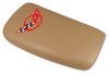 1997-2004 C5 Corvette Embroidered Console Lid Oak with Red Logo 